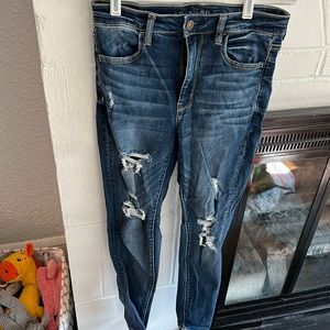 American eagle size 6 jeans